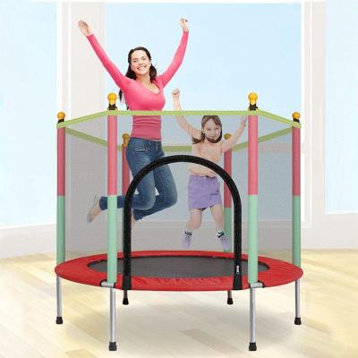 China Without Manufacturers Cheap Home Mini Park Outdoor Trampolines Workout Fitness Gym Equipment Kid Sport Exercise Weight Protective Net Trampolines for sale