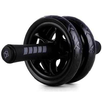 China Used for tone your muscles and train your abs ab wheel home strength roller fitness gym training modes core ab roll exercise muscle double set ab wheel abdominal roller for sale