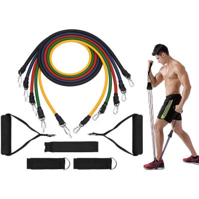 China User Workout Sport Weight Exercise Fitness Training Gym Band Tube Home Exercise Bands For Gym Resistance Bands Home Workout & Fitness Bands exercise for sale