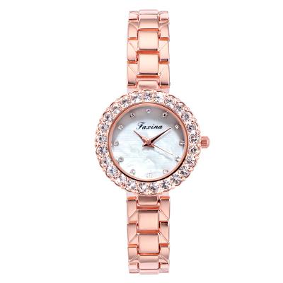 China Faxina Classic Waterproof Rhinestone Watch Women Fashion Ladies Watch Luxury Women Watches Quartz Clock Hours for sale