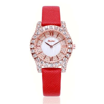 China Women Gold Watch Fashion Bling Waterproof Luxury Ladies Watch Casual Female Watch Crystal Diamond For Women Quartz Clock for sale