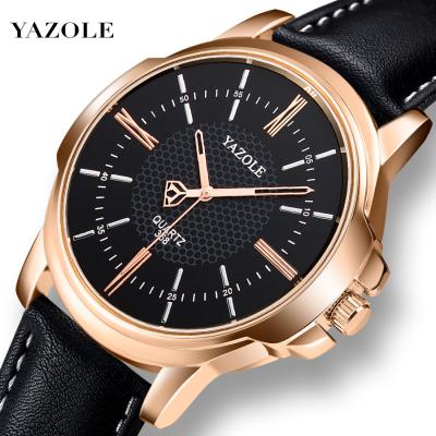 China Yazole Waterproof Brand Luxury Famous Men Watches Business Men Watch Fashion Quartz Watch Relogio Masculino Male Reloj Hombre 2020 for sale