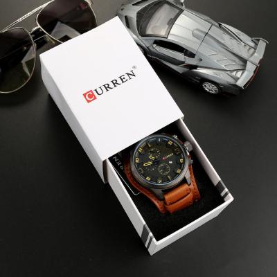 China Watch packaging top brand CURREN watch original watch box small CURREN watch box (not only sale) for sale