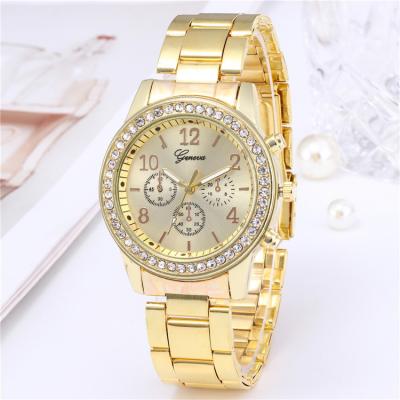 China Not Specified 2021 Gold Ladies Wristwatches Dress Women Montre Femme Clock Crystal Diamond Watches Stainless Steel Silver Women Watch for sale