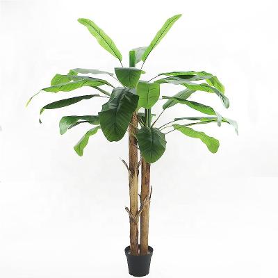 China Art Decor Garden Decorative Artificial Banana Tree 7ft Tall For Landscape Decoration for sale