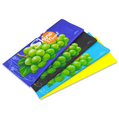 China Disposable cheap waterproof fruit wrapping paper bag expensive grape coated paper bag fruit wrapping paper for sale