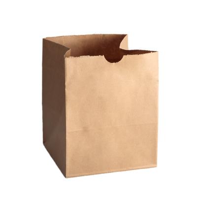 China Recycled Materials Wholesale Custom Logo Block SOS Bottom Paper Bag Shopping Bag for sale