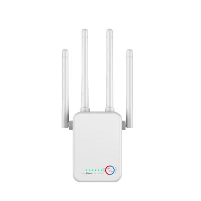 China Home High Quality Dual Band Tracking 1200Mbps 2.4-5.8G WiFi Extender Wireless Repeater for sale