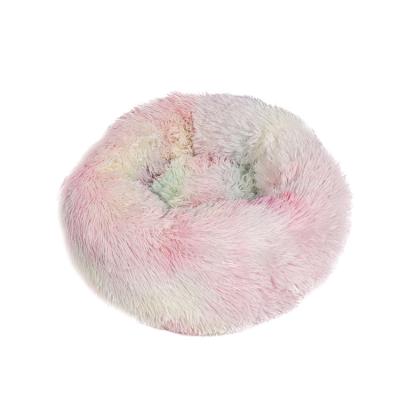 China Factory Outlet Four Seasons Plush Dog Nest Cat Nest Comfortable Warm Pet Universal Round Heating Mat for sale