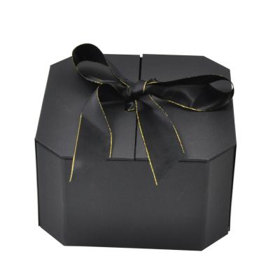 China Recycled Materials Premium Textured Matte Black Rigid Cardboard Custom Gold Logo Door Open Magnetic Perfume Kraft Paper Box for sale