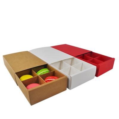 China Recycled Materials Empty Transparent Chocolate Gift Box for sale