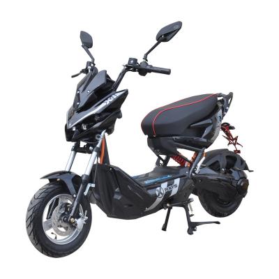 China Electric Motorcycle Adult With Pedal War Wolf 1200w High-speed Electric Motorcycle 10inch for sale