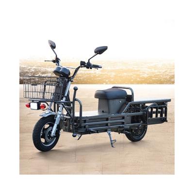 China Unisex With Front And Rear Shelves Electric Bicycle Two-Wheel Delivery Full Shock Absorber Bottom Food for sale