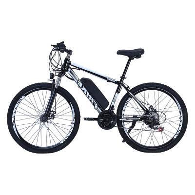 China Aluminum Alloy Carbon Steel High Power Full Suspension Electric Mountain E Bike Electric Bicycle With Rear 250W Motor for sale