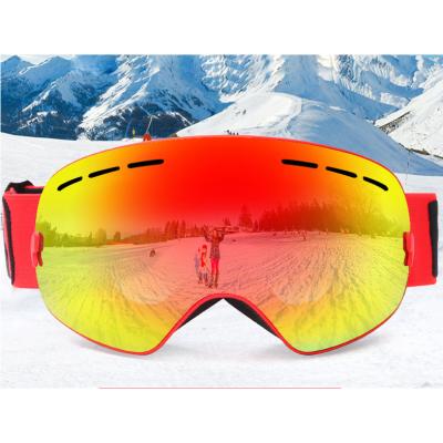 China OEM Lens Snow Snowboarding Ski TPU Fashionable High Quality Anti Fog Ski for sale