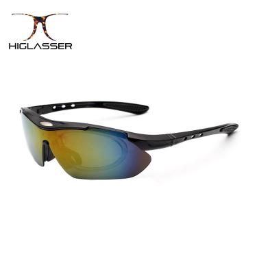 China HG1019 Customized Fashion Sunglasses Recycling Driving Night Vision Sports Sunglasses for sale