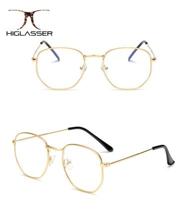 China Best Slim HG1140 Wholesale Optical Glasses Frame To Alloy Optical Glasses for sale