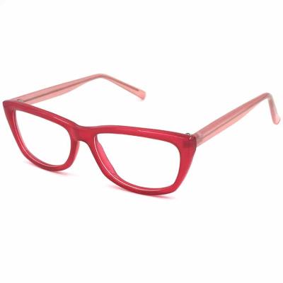 China For 100% reading glass optical frame tr90 red UV400 glasses for sale