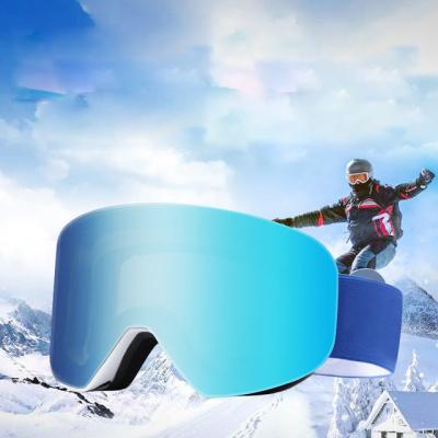 China Stylish Polarized Glasses Ski Goggle Straps Three Layer Custom Made Ski Glasses Snow Skiing Goggles Ski Goggles OEM Snowboard Glass for sale