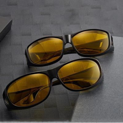 China Driving 2022 Amazon hot sale men outdoor sports night vision glasses for driving yellow night vision glasses for sale