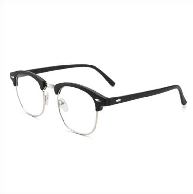 China Blue Light Glasses 2021 Retro Blue Light Hot Selling Computer Blocking Anti River Blue Light Glasses Anti Ray Glasses For Men for sale