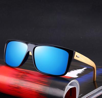 China Custom Bamboo Wooden Sunglasses Shades LOGO Sun Glasses Customize Mens Photochromic Wooden Lenses Fashion UV400 for sale