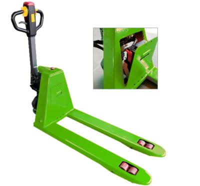 China Hotels MOVMES High Lift Electric Pallet Truck Full Electric Pallet Truck for sale