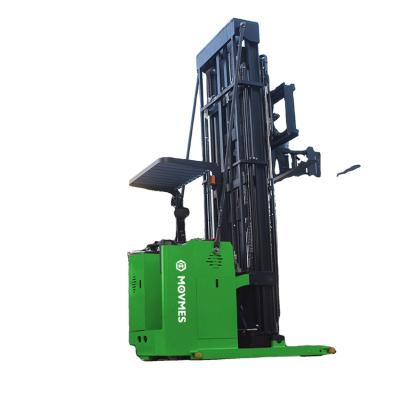 China Hotels Swing Eeach Electric Truck 1t 1.5t 7m 3 Way Electric Pallet Stacker Price for sale