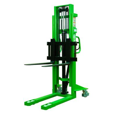 China Hotels 500kg 1000kg 1500kg Forklift Hand Pallet Truck Stacker for sale