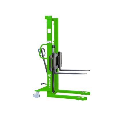 China Hydraulic Manual Pallet Stacker Trolley Hand Lift Machinery Repair Shops Stacker Manual Forklift For Sale for sale