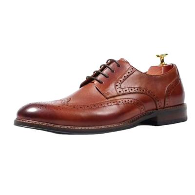 China Men's Business Fashion Anti-odor Men's Formal Genuine Leather Men's Office Shoes Casual Stylish Shoe for sale