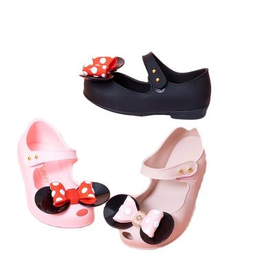 China Hot Sale Princess Breathable Kids Leather Shoes For Girls Flower Girls Bowknot Casual Shoes for sale