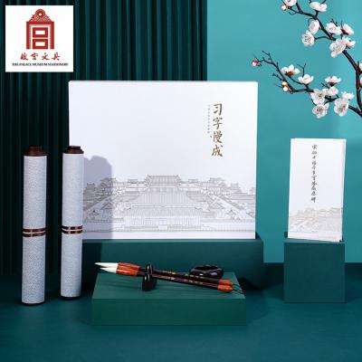 China Chinese ancient inscription brush student learning supplies traditional inscription brush sumi ink chinese brush with ink ink brush for sale