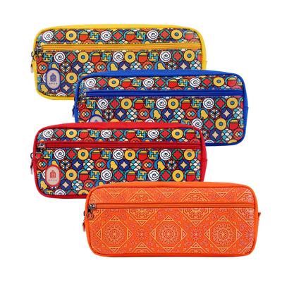 China 23*10.5*5.6cm Kaleidoscope Pop 150g Transparent Pencil Case For Kids for sale