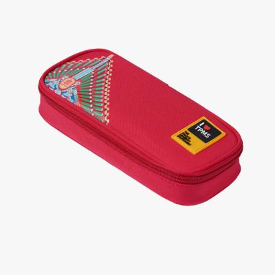 China Qionghua 230*105*56mm Large Capacity 200g Plastic Pencil Box Case For School for sale