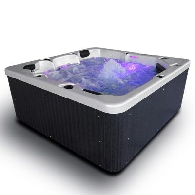 China Modern Outdoor 2 Salon New Acrylic Massage Bathtub Hot Tub Spa for sale