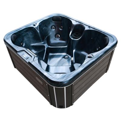 China Modern Spa Bath 4 Person Outdoor Free Standing Massage Hydrotherapy Hot Tub for sale