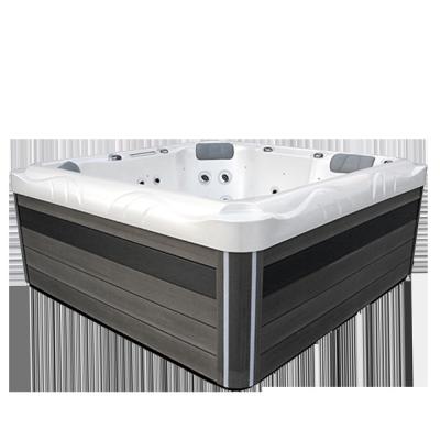 China Freestanding Acrylic Whirlpool Massage Spa Outdoor Hot Tub for sale