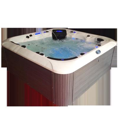 China Modern European Acrylic Outdoor Family Garden Spa 6 Person Hot Tub for sale