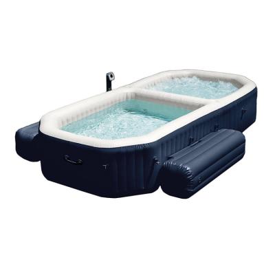 China Wholesale Free Inflatable Spa Bathtub Hot Tub For 4~6 Person Adult for sale