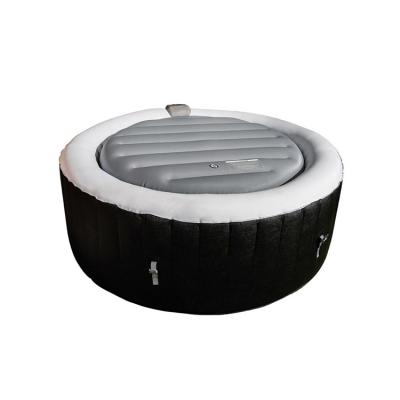 China Free Wholesale Foldable Inflatable Massage Spa Bubble Jetted Hot Tub for sale