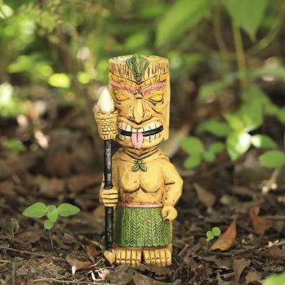 China Resin border outdoor Mayan ornaments garden yard tribesman Europe totem cartoon crafts creative ornaments for sale