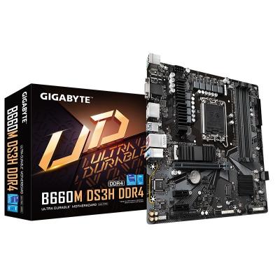 China Gigabyte B660M DS3H DDR4 Desktop Motherboard Suitable for 12th Generation 12400/12100/12700K/12600K CPU for sale