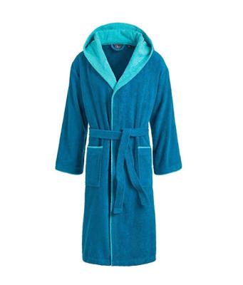 China Breathable High Quality Luxury Spa Bath Hotel Bamboo Sleeping Robe with Hood for Women and Men for sale