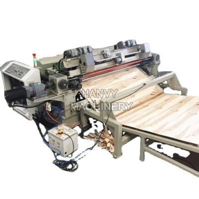 China Peeling Veneer Hanvy Plywood Machine Plywood Peeling Machine with CE for sale