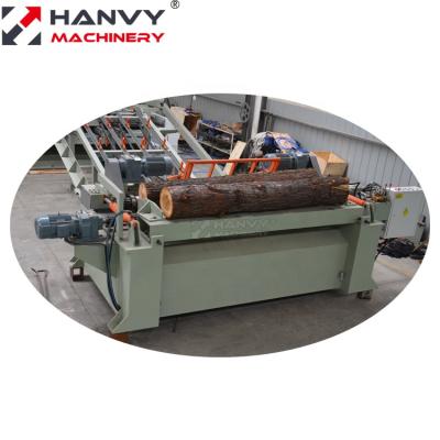 China Factory Hanvy Landing Log And Heavy Duty Automatic Rounding Debarker for sale