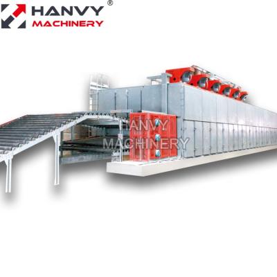 China Weihai Hanvy Veneers Dry Green Plywood Machinery Roller Conveyor Veneer Dryer CE for sale