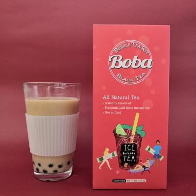 China All ingredients are natural without additives classic bubble tea with black pearls for sale