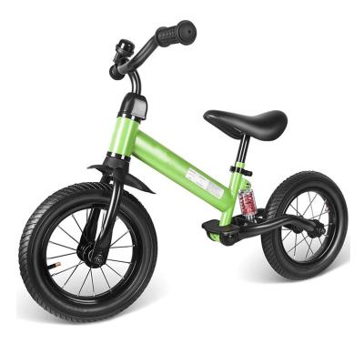 China Korimefa Wholesale Hot Selling 12 Inch Carbon Steel Frame Air Tire Children's Steel Balance Bike Without Pedal for sale