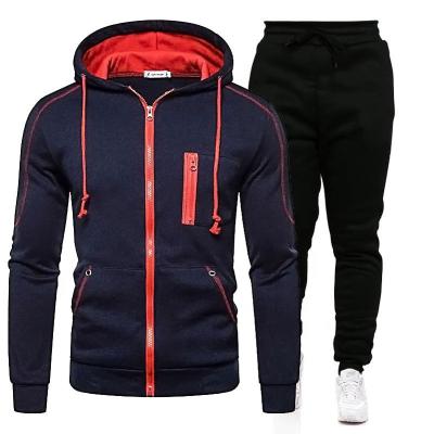 China QUICK DRY Manufacturer Customized 2 Pcs Sets Jogging Mens Sweatsuit Jogging Sports Mens Suits for sale